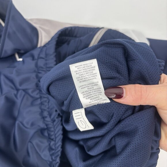 Dallas Cowboys NFL Men's Small Full-Zip Track Jacket America's Team Blue White - Picture 8 of 11